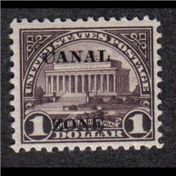 CANAL ZONE #81 MINT LH 