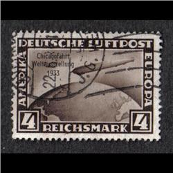 GERMANY #C45 USED AND SELECT ZEPELLIN EUROPA