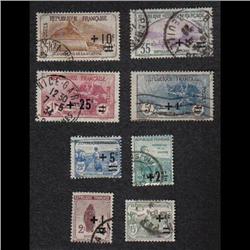 France #B12 to B19 Used select