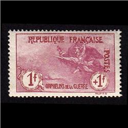 FRANCE #B9 MINT OG XF-NH *PERFECTION*