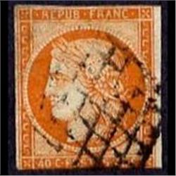 FRANCE #7 USED VF IMPERF SINGLE CLASSIC