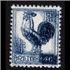 Image 1 : France MINT CERES VARIETY #632  XF NH DRASTIC DARK DOUBLE IMPRESSION OF BLUE