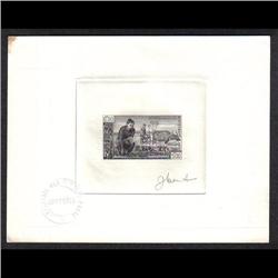 LAOS #83 PROOF SIGNED BY ARTIST BLACK COLOR