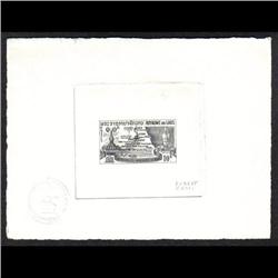 LAOS #91 PROOF SIGNED BY ARTIST BLACK COLOR