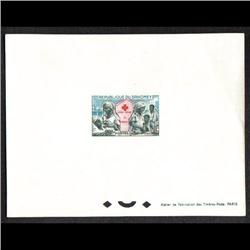 DAHOMEY #157 PROOF DELUXE *RED CROSS*