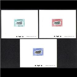 LAOS #126-127-128 PROOF DELUXE