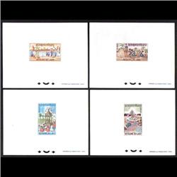 LAOS #129 to 132 PROOF DELUXE