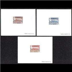 LAOS #145 to 147 PROOF DELUXE