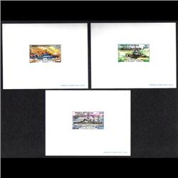 WALLIS & FUTUNA #207 to 209 PROOF DELUXE CARD