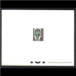 FRENCH POLYNESIE #J28 POSTAGE DUE PROOF DELUXE CARD