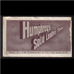 #106 PUBLICITY COVER(J.m. HUMPHREY &Co.