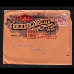 #90 PUBLICITY COVER(HUDSON BAY KNITTING