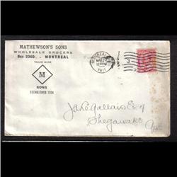 #90 PUBLICITY COVER(MATHEWSON'S SONS GR