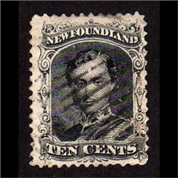 NEWFOUNDLAND #27a F-VF-USED CAT$125,50