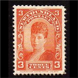 NEWFOUNDLAND #83 XF-NH SELECT MINT  CAT