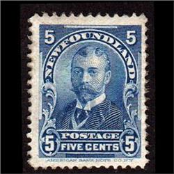 NEWFOUNDLAND #85 VF-LH MINT  CAT$60,00