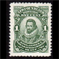 NEWFOUNDLAND #87iii VF-NH MINT  CAT$160