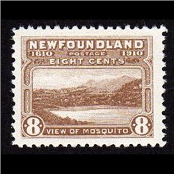 NEWFOUNDLAND #93 XF-LH MINT  CAT$80,00