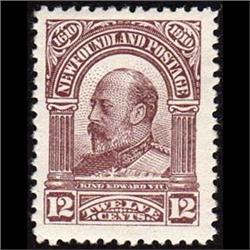 NEWFOUNDLAND #96 VF-LH MINT  CAT$80,00 