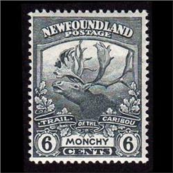 NEWFOUNDLAND #120 VF-LH MINT  CARIBOU C