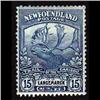 Image 1 : NEWFOUNDLAND #124 VF-LH MINT  CARIBOU C