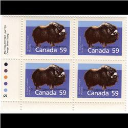 #1174a XF-NH LL RARE BLOCK 4 SLATER PAP