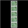 Image 1 : Canada #549var XF-NH STRIP OF 5 *TWO TH
