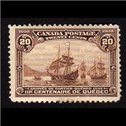 #103 F-VF NH GLAZED GUM C$900,00