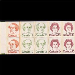 Canada #BK76h XF NH *ORANGE LINE 1mm WI