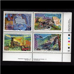 Canada #1200a XF-NH LR BL4 *RED FLAME V