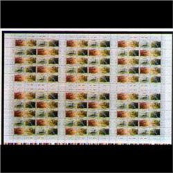 2000 #1839-42 Birds Canada Uncut Press 