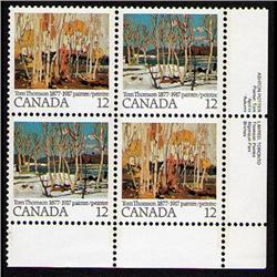 #733-34 XF-NH LR BL4 *COMA UNDER 8 OF 1