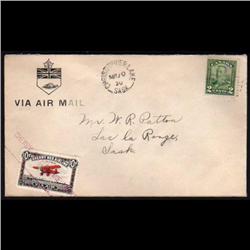 CL46 FIRST FLIGHT COVER TO *CHRISTOPHER