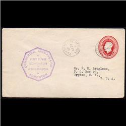 CL48+U19 FIRST FLIGHT COVER TO *DRYDEN,