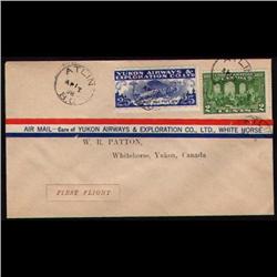 CL42 FIRST FLIGHT COVER TO *YUKON* #FFC