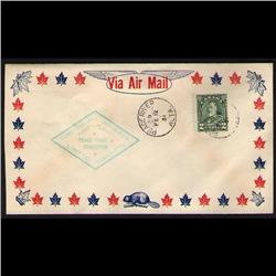 CL48 FIRST FLIGHT COVER TO *PEACE RIVER