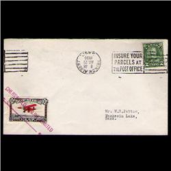 CL46i FIRST FLIGHT COVER TO *WASKESIU L