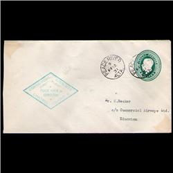 CL48+U20 FIRST FLIGHT COVER TO *EDMONTO