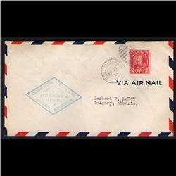 CL48 FIRST FLIGHT COVER TO *CALGARY* #F