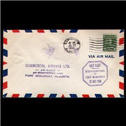 CL49 FIRST FLIGHT COVER TO *FORT McMURR