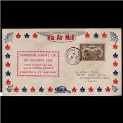 CL50 FIRST FLIGHT COVER TO *COLLEGE POI