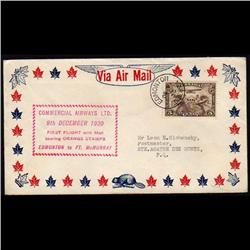 CL50 FIRST FLIGHT COVER TO *STE.AGATHE 