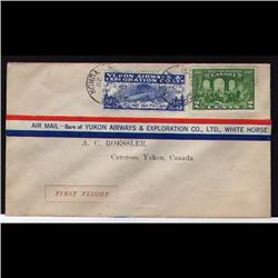 CL42 FIRST FLIGHT COVER TO *CAREROSS, Y