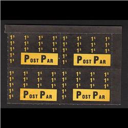 POST PAR 1$ UR XF-NH CORNER *SCARCE*