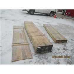 52 Pcs (3 Lots)  4) 2x6" x 8'9" , 32) 2x6" x 8'9" 16) 2x6" x 7'8" - ONE MONEY FOR ALL!