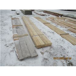 19 Pcs (3 Lots) 4) 2x6" x 18', 12) 2x6" x 16'7", & 3)2x8" x 16' 3"- One Money for All!