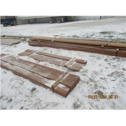 31 Pcs All Treated (4 Lots) 11) 2x8" x 12', 4) 2x8" x 10' , 3) 2x8" x 16', 13) 2x12" x 16' - One Mon