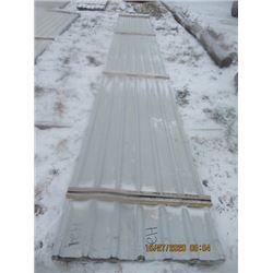 39 Sheets All Light Grey Sheet Metal ) (1 Lot) 39 @ 3' x 24' = 2808 Sq Ft -  One Money for All!