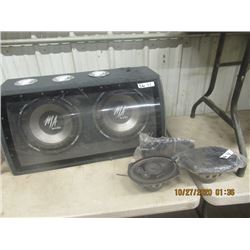 MA Audio Speakers  & New Pioneer Car Speakers