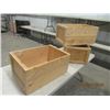 Image 3 : 3 Wooden Crates